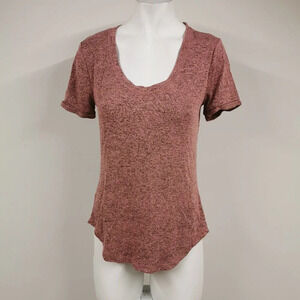 GEORGE Heathered  Round Hem Tee